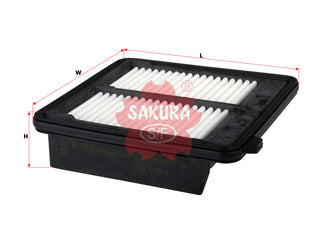 SAKURA,, Air Filter (Element), 17220-RTW-000, A-16920, HONDA