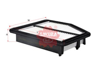 Air Filter (Element)၊ SAKURA၊ 17220-RIA-A01၊ A-16990၊ HONDA (126297)