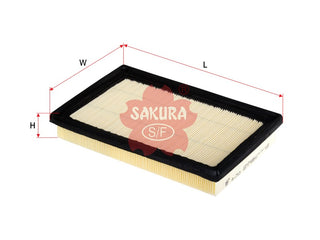 SAKURA,, Air Filter (Element), 0K201-13-Z40, A-1713, KIA