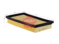 กรองอากาศ(ไส้กรอง) SAKURA, F1CZ-9601-A, A-1715, FORD (125168)