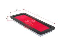 กรองอากาศ(ไส้กรอง) SAKURA, PN11-13-Z40, A-1722, MAZDA (125404)