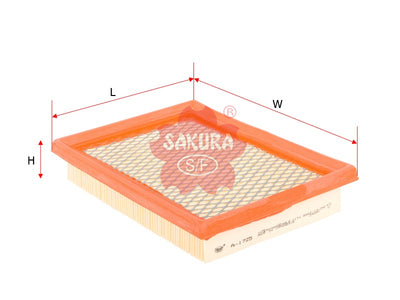 SAKURA,, Air Filter (Element), E9BZ-9601-A, A-1725, MAZDA