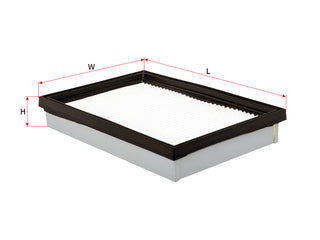 SAKURA,, Air Filter (Element), F8B3-13-Z40, A-1727, MAZDA