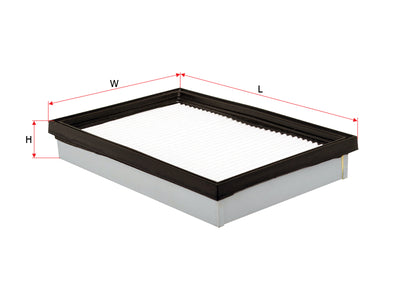 SAKURA,, Air Filter (Element), F8B3-13-Z40, A-1727, MAZDA