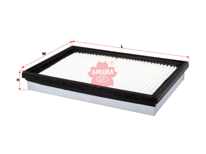 ไส้กรองอากาศ(ไส้กรอง) , SAKURA, 0K011-13-Z40, A-1730, KIA (126041)