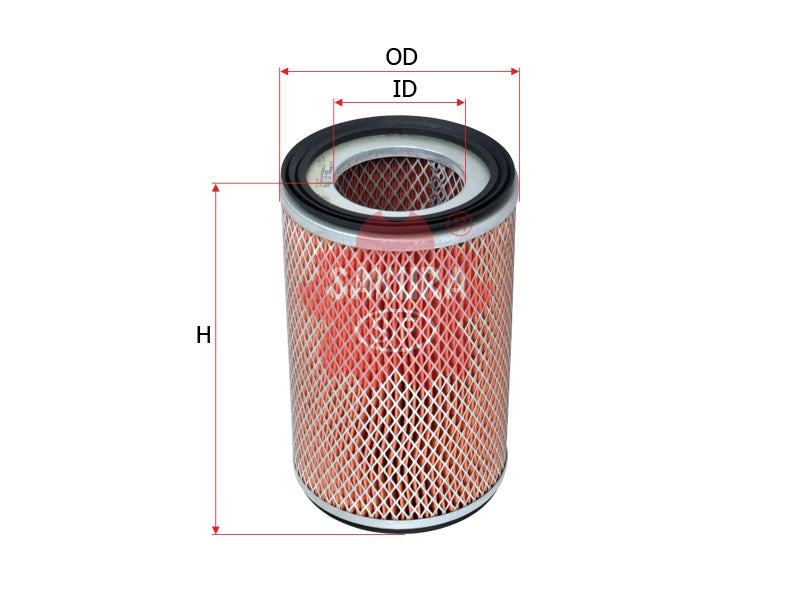 Air Filter (ဒြပ်စင်)၊ SAKURA၊ V9112-E214၊ A-1747၊ MAZDA (125365)