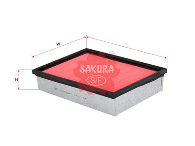 SAKURA,, Air Filter (Element), 0 K017 13 Z40, A-1753, KIA