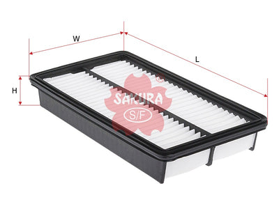 SAKURA,, Air Filter (Element), 143-2013, A-1757, MAZDA