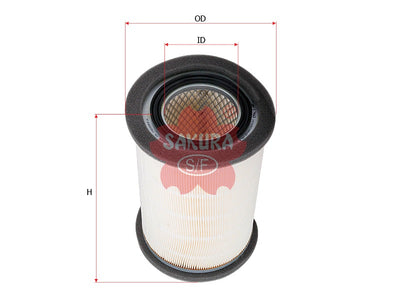 SAKURA,, Air Filter (Element), WLY1-13-Z40, A-1760, MAZDA