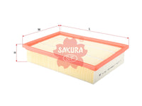 SAKURA,, Air Filter (Element), 30639701, A-1767, FORD
