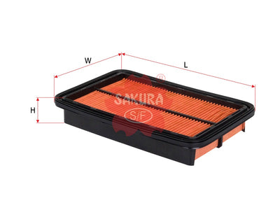 ไส้กรองอากาศ(ไส้กรอง), SAKURA, FS05-13-Z40, A-1774, CHRYSLER (125338)