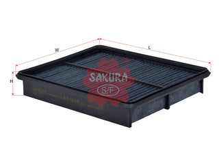 SAKURA,, Air Filter (Element), JE15-13-Z40, A-1775, FORD
