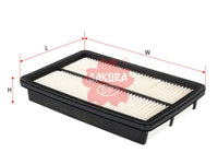 ไส้กรองอากาศ(ไส้กรอง) SAKURA, B595-13-Z40, A-1776, MAZDA (125288)