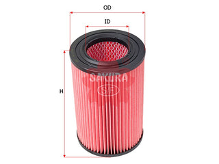 SAKURA,, Air Filter (Element), WL01-13-Z40, A-1778, MAZDA