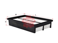 Air Filter (ဒြပ်စင်)၊ SAKURA၊ 16546-HA00A၊ A-17840၊ MAZDA (125266)