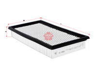 SAKURA,, Air Filter (Element), 7T4Z-9601-AA, A-17850, MAZDA