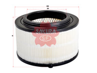 ไส้กรองอากาศ(ไส้กรอง) SAKURA, AB3J9601AB, A-17860, FORD (125321)