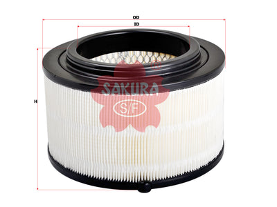 ไส้กรองอากาศ(ไส้กรอง) SAKURA, AB3J9601AB, A-17860, FORD (125321)