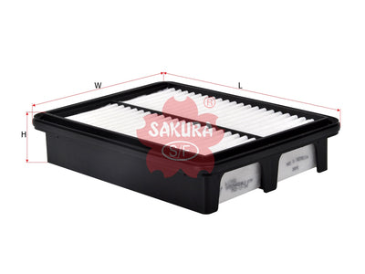 SAKURA,, Air Filter (Element), P501-13-3A0, A-17990, MAZDA