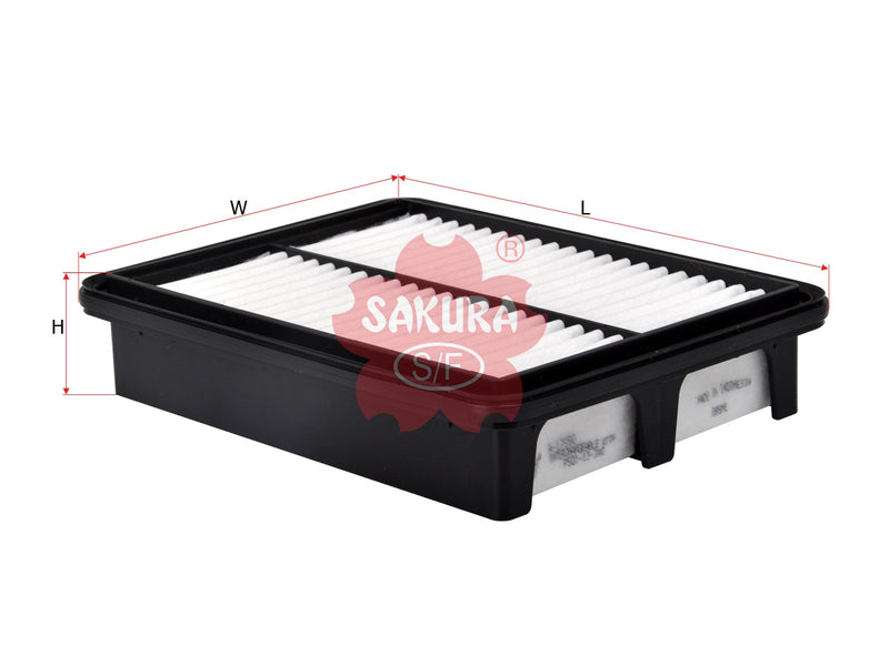 ไส้กรองอากาศ(ไส้), SAKURA, P501-13-3A0, A-17990, MAZDA (125379)