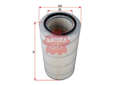 SAKURA,, Air Filter (Element), ME058741, A-1828, XCMG