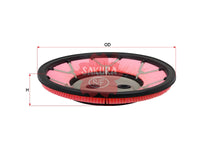 SAKURA,, Air Filter (Element), 16546-84A10, A-1835, NISSAN