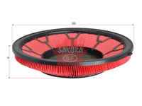 ไส้กรองอากาศ(ธาตุ) SAKURA, 16546-86G00, A-1844, NISSAN (125083)