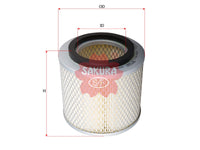 SAKURA,, Air Filter (Element), 16546-06J11, A-1846, NISSAN