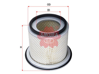 SAKURA,, Air Filter (Element), 16546-VB700, A-1856, NISSAN