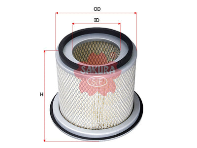 SAKURA,, Air Filter (Element), 16546-VB700, A-1856, NISSAN