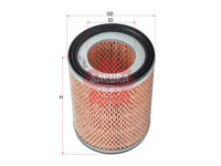 SAKURA,, Air Filter (Element), V9112-N220, A-1858, NISSAN
