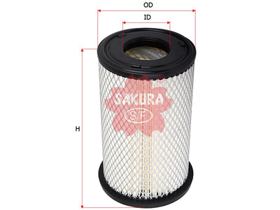 SAKURA,, Air Filter (Element), 16546-9S001, A-1864, NISSAN