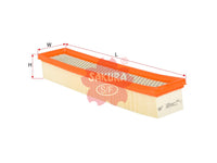SAKURA,, Air Filter (Element), 8 200 023 480, A-1867, NISSAN