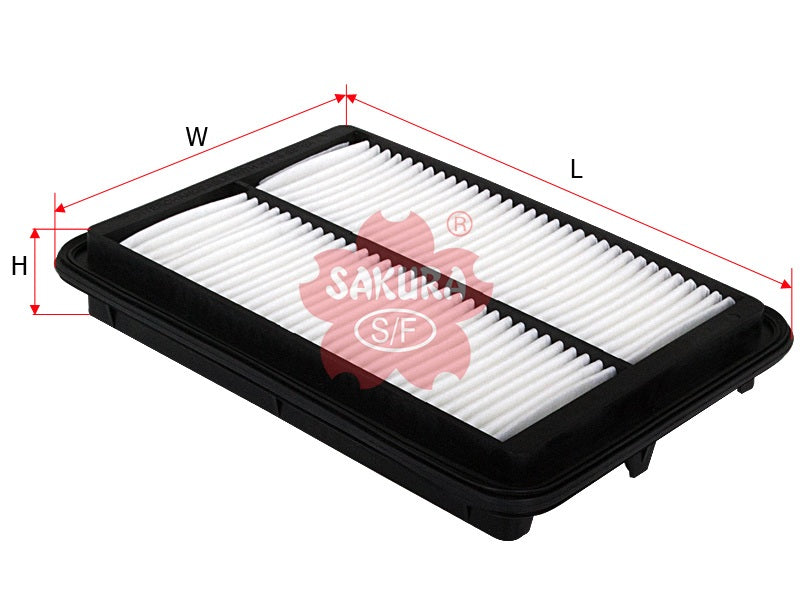 SAKURA,, Air Filter (Element), 16546-EB70A, A-1880, NISSAN