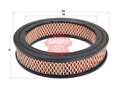 SAKURA,, Air Filter (Element), SOA 290 100, A-1881, DATSUN