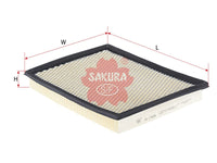 SAKURA,, Air Filter (Element), 25097239, A-1908, FORD