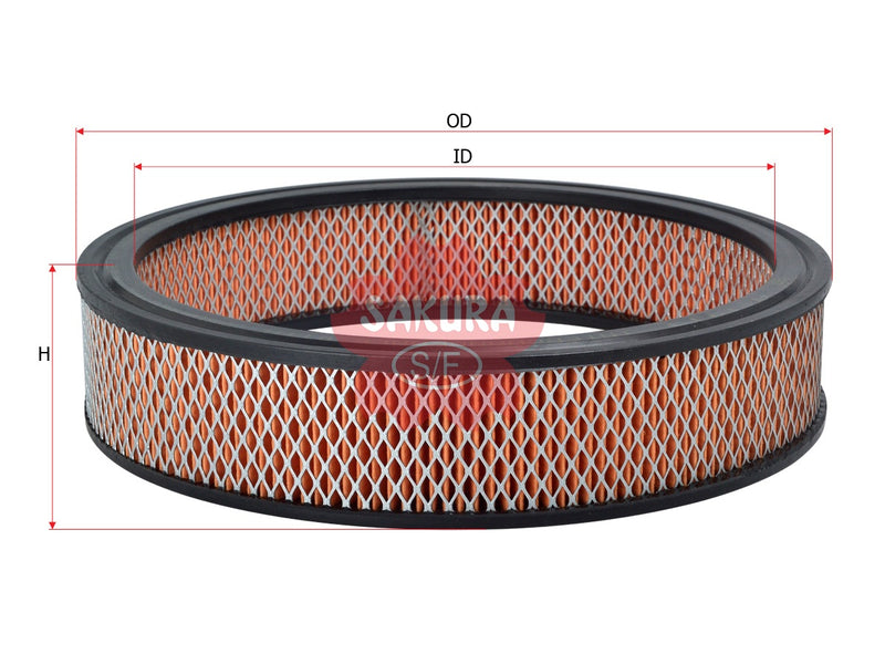 SAKURA,, Air Filter (Element), D7AZ-9601-AR, A-1913, FORD