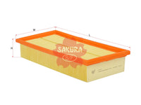 SAKURA,, Air Filter (Element), EFA9, A-1918, FORD