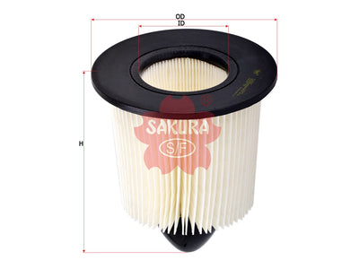 SAKURA,, Air Filter (Element), ZZM2-23-603, A-1939, FORD