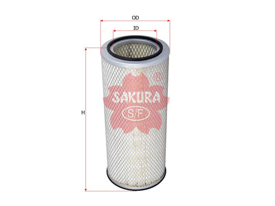 SAKURA,, Air Filter (Element), 2VC129619, A-1955, FORD