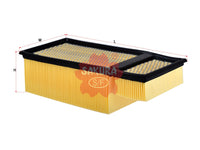 Air Filter (ဒြပ်စင်)၊ SAKURA၊ BC3Z-9601-A၊ A-19730၊ FORD (126735)