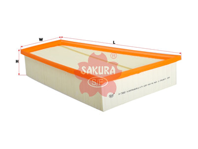 SAKURA,, Air Filter (Element), 7G91 9601AA, A-19860, VOLVO CARS