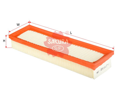 ไส้กรองอากาศ(ไส้กรอง) SAKURA, 1444-X0, A-2103, PEUGEOT (124712)