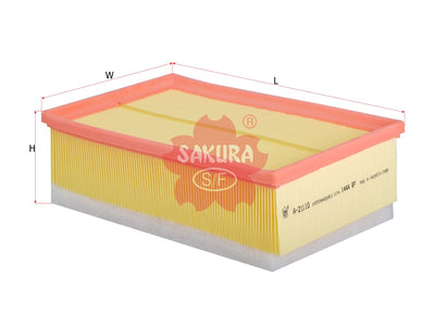 ไส้กรองอากาศ(ไส้กรอง) SAKURA, 1444 TE, A-21110, PEUGEOT (124723)