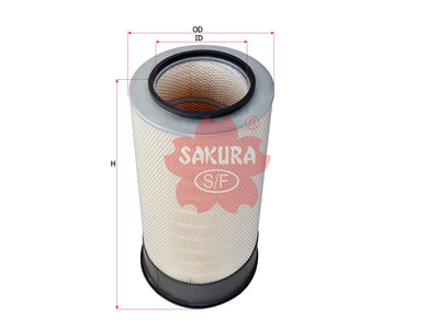 SAKURA,, Air Filter (Element), 70671838, A-2209, SAMSUNG
