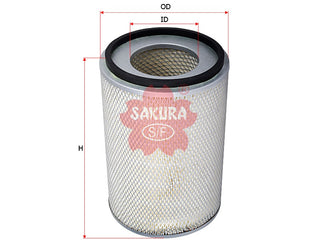 SAKURA,, Air Filter (Element), 433, A-2210, ALLIS CHALMERS