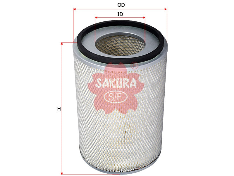 SAKURA,, Air Filter (Element), 433, A-2210, ALLIS CHALMERS
