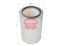 SAKURA,, Air Filter (Element), 1907695, A-2229, IVECO