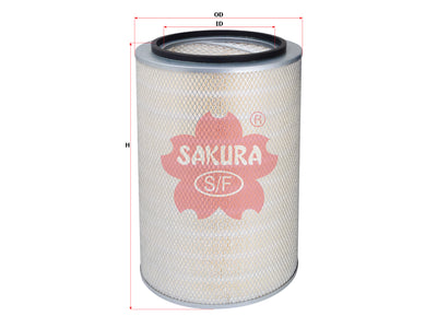 SAKURA,, Air Filter (Element), 412 72211, A-22370, IVECO