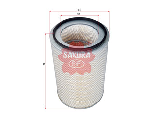 SAKURA,, Air Filter (Element), 84728S, A-22430, IVECO